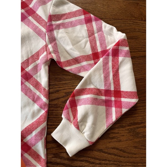 Colsie‎ Womens Matching Lounge Set Size XS Plaid Fleece Comfy Jogger Red NWT - Picture 5 of 8